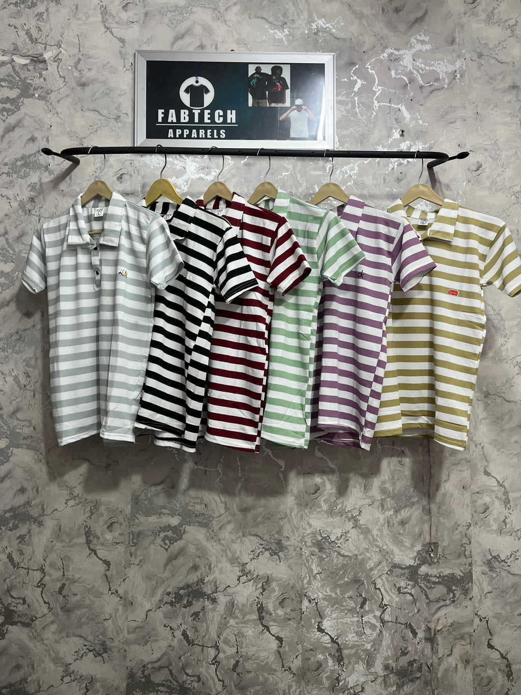 Stripes Tshirt pack of 6