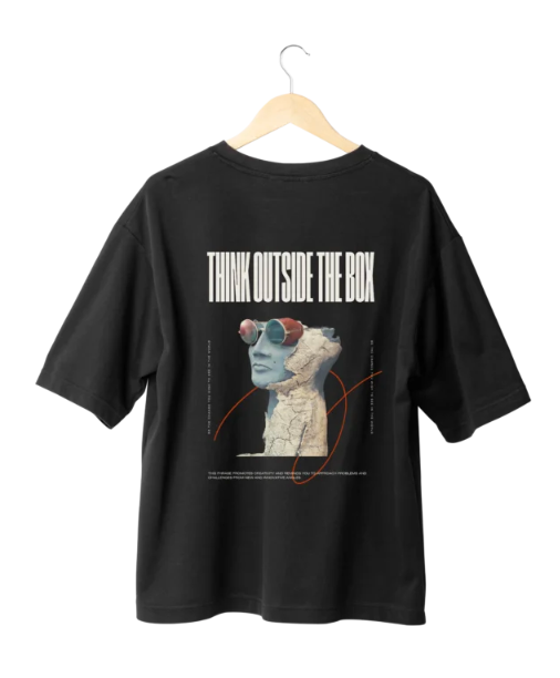 Think out of the box Oversized Tshirt