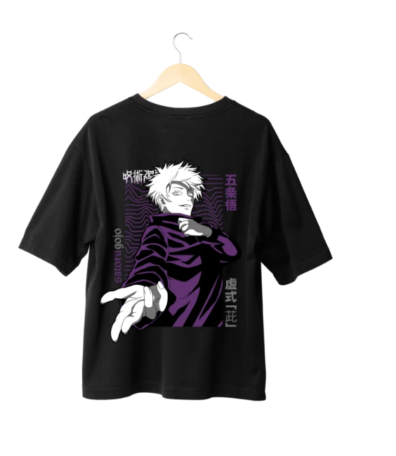 OVERSIZED ANIME TSHIRT ( PACK OF 4)