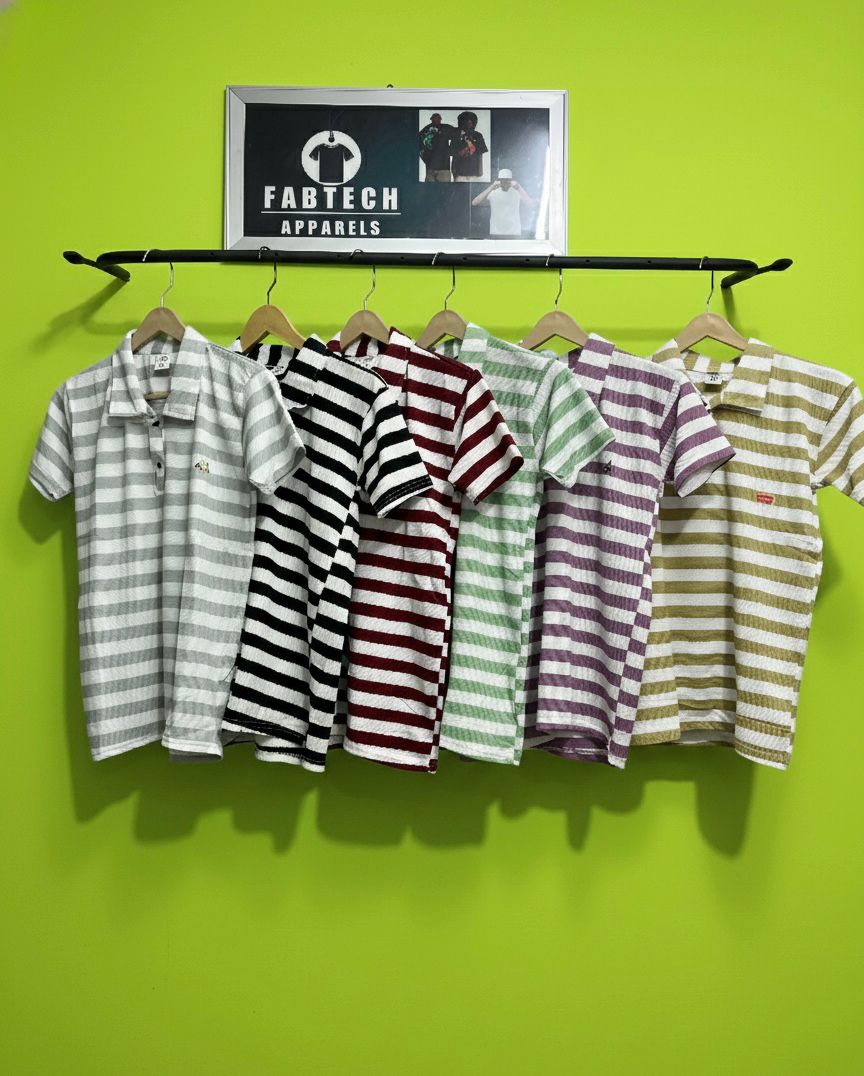 Stripes Tshirt pack of 6