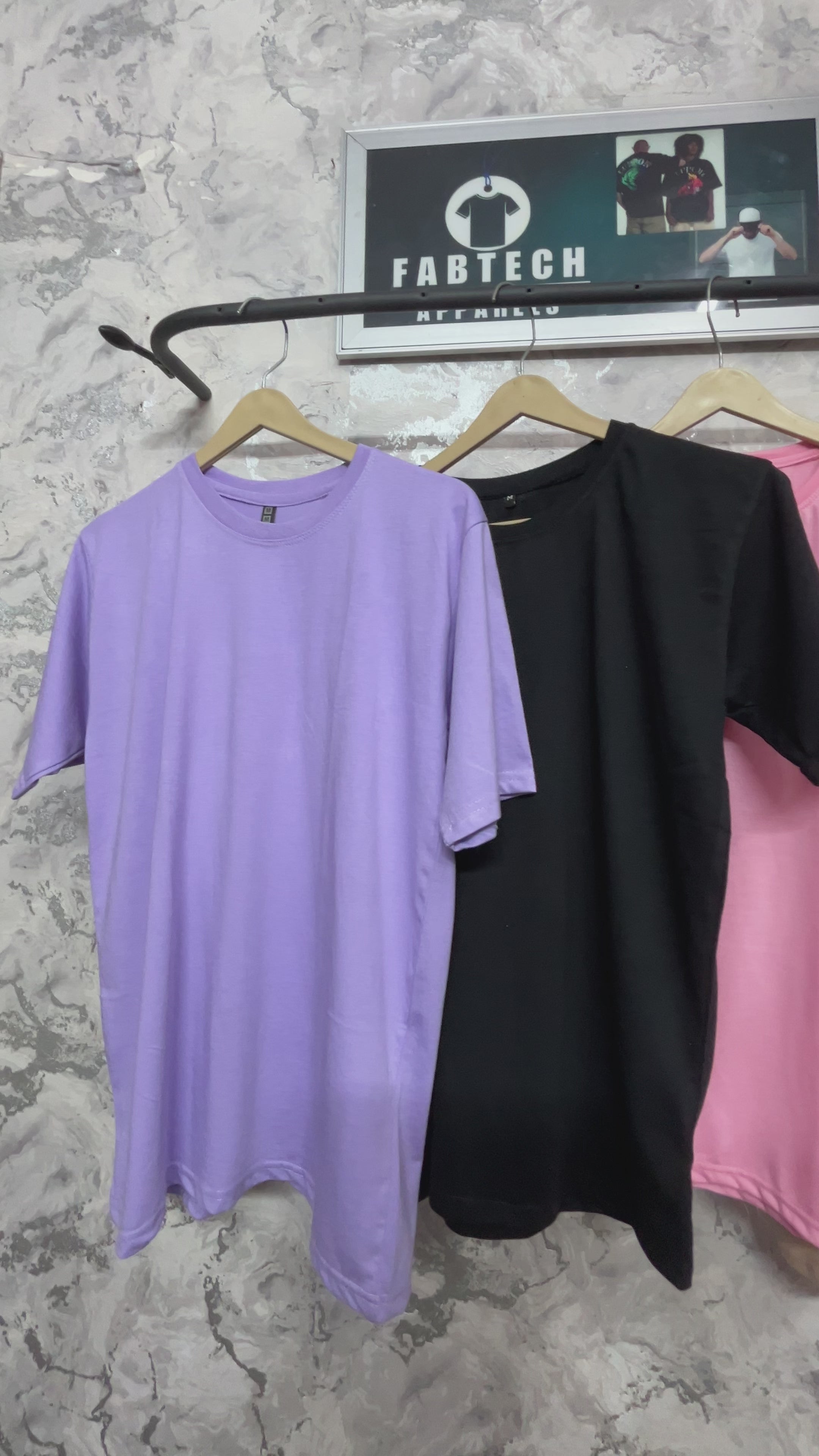 PLAIN OVERSIZED TSHIRT